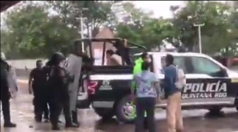 “Detención de manifestantes en Puerto Morelos fue para evitar una tragedia”: MAZ