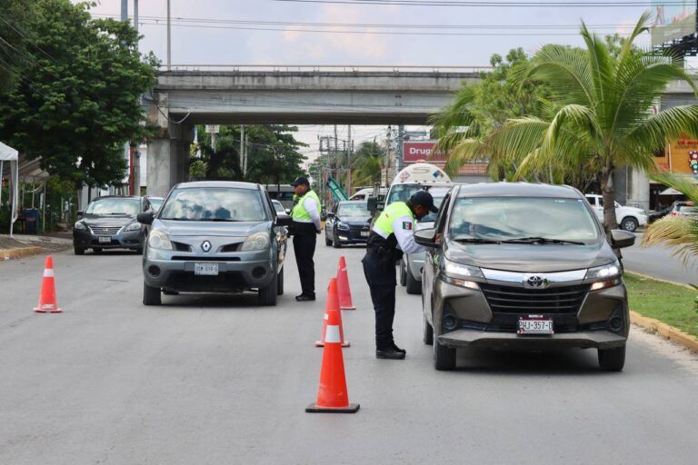 Promueve Gobierno de Puerto Morelos campaña de concientización vial