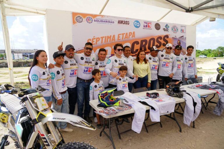 Realizarán competencia de motocross en Solidaridad