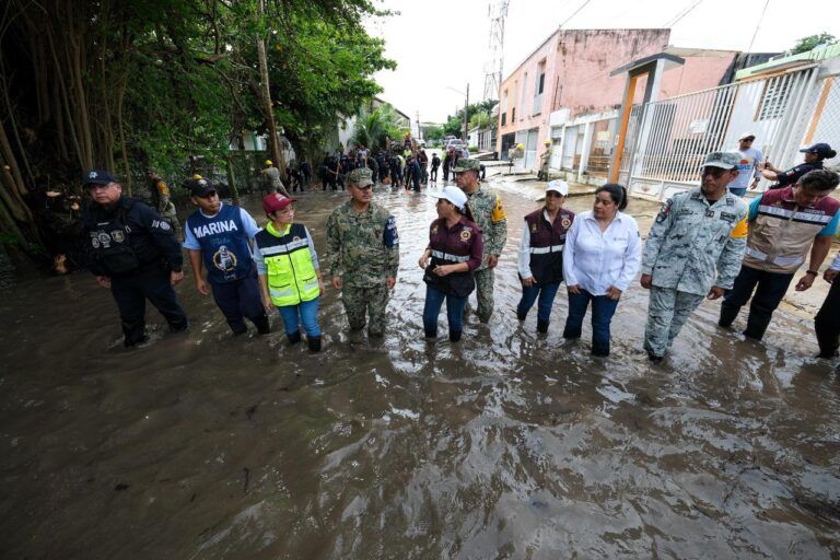 Reportan saldo blanco tras el paso de la tormenta tropical “Sara”