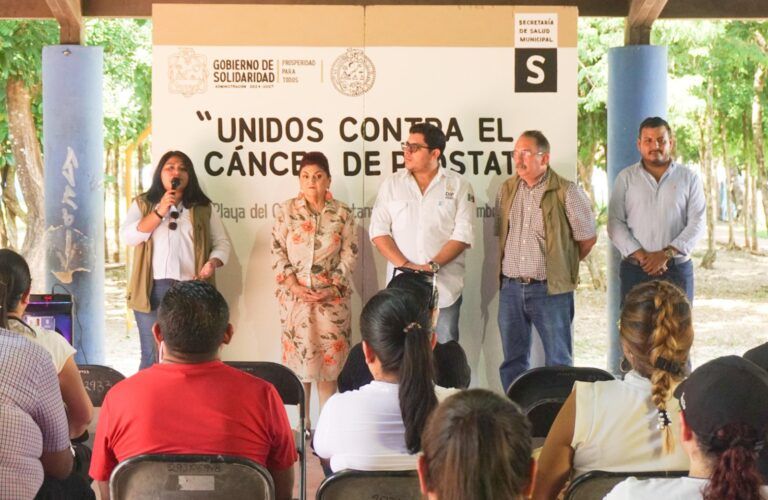 El Ayuntamiento de Solidaridad promueve la salud masculina; organiza caminata y brigada “Unidos contra el cáncer de próstata”